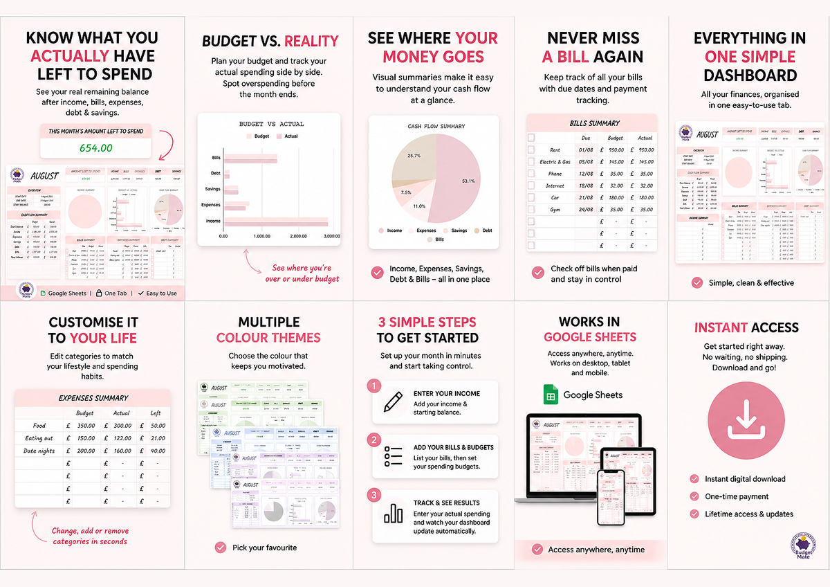Monthly Budget Planner