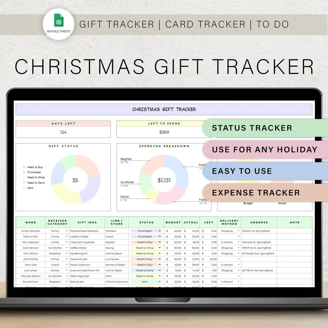 Gift Planner